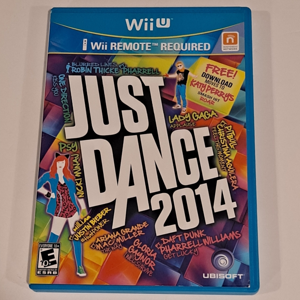 Wii U just dance 2014 game perfect working order.